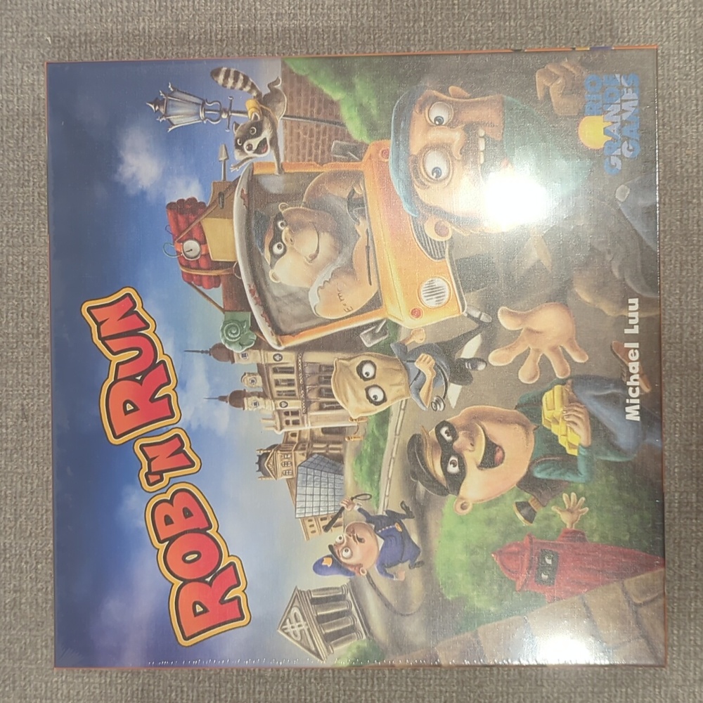 Rob 'n Run Cooperative Family Kids Board Game Rio Grande NIB